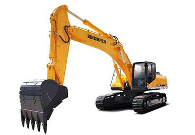 China Sinomach 34 Ton Heavy Duty Crawler Excavator Geschatte Emmercapaciteit 1.7m3 Te koop