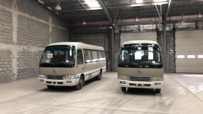 China De motor90kw 21 Zetels gebruikten van de Onderlegger voor glazentoyota van de Passagiersbus Hogere de Onderlegger voor glazen 2009 Goede Prestaties Te koop