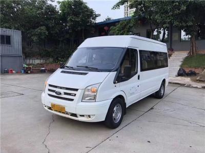 China Ford Transit JMC 15 Seater Mini Used Passenger Bus 103kw 2.4L Te koop