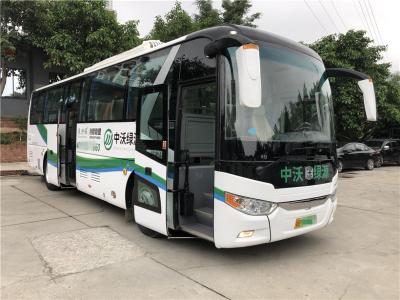 China De passagier traint 44 Seater Elektrische Stadsbus 120kw 90km/H Te koop