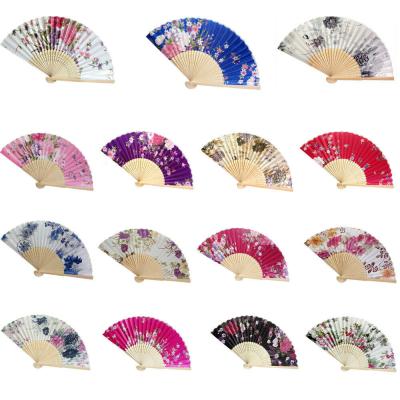 China China China Manufacturer Wholesale Custom Promotional Printing Bamboo Folding Hand Fan for sale