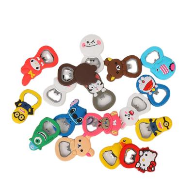 China Customized Promotional Customized Animal Beer Bottle Opener Fridge Magnet 3d Refridge Magnets For Sale for sale