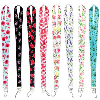 China High Quality Durable Detachable Custom Silkscreen Sublimation Printing Funny Logo Woven Polyester Airbus Strap Lanyards For Mobile Phone for sale