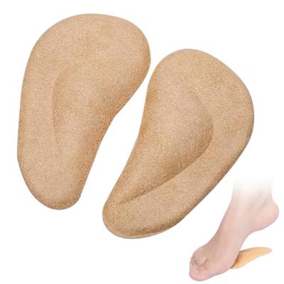 China Fabric Feet Flat Shoe Inserts Arch Support Insoles Foot Care Gait Correction Pad Removable Orthotic Pad For Kids Baby for sale