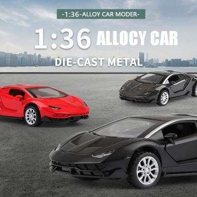 China High Quality 1:36 Lamborghinis Car Die Cast Alloy Diecast Model Boys Play Cars Diecast Toy Supercar Collectibles Kids Car Free Shipping for sale