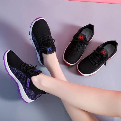 China CUSHIONING Casual Fashion Ladies Walking Breathable Flats Women's Casual Shoes Women's Sneakers Non Sport Shoes for sale