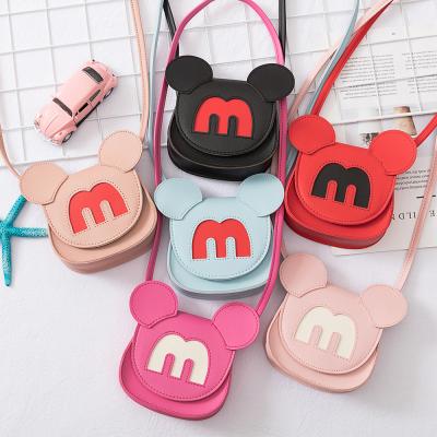 China Wholesale Fashion Little Girls High Quality Kids PU Leather Shoulder Handbags Shape Mini Kid Purses and Cute Handbags for sale