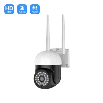 China Human Motion Tracking Outdoor HD PTZ WiFi Camera For Home Security Surveillance Spotlight Night Vision Motion Detection IP Camera V380 for sale