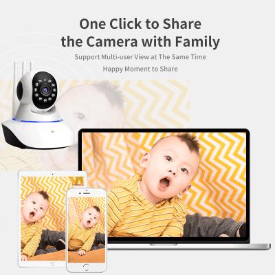 China Human Motion Tracking Wifi Auto Tracking Audio 2way 360eyes Camera for sale