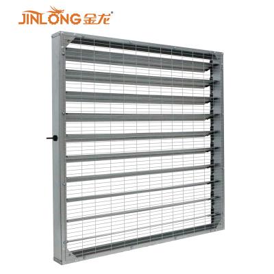 China Long Using Weather Automatic Wall Mounted Window Shutters Air Intake Canopy For Poultry House Greenhouse Industry for sale