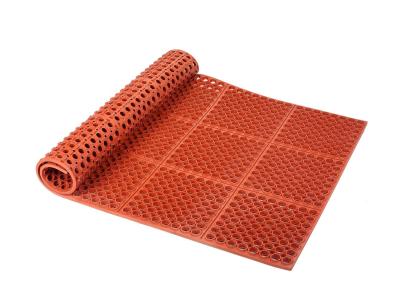 China 2022 Porous Kitchen China Wholesale Anti-slip Rubber Kitchen Anti-fatigue Mat With Hole for sale