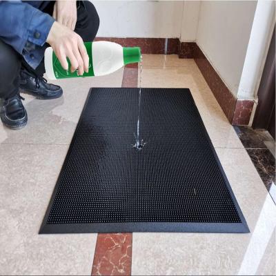 China Modern High Quality Entrance Disinfection Floor Rubber Door Mat For Use In Hospital for sale