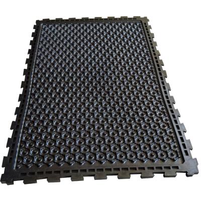 China Heavy Duty Duy Agricultural High Rubber Mattress Dairy Cow Cubicle Bed Floor Mat for sale