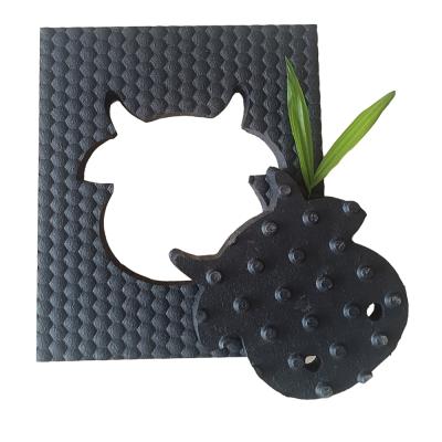 China Farm 25mm Anti Slip Dairy Cow Rubber Horse Mat for sale