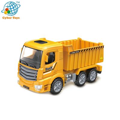 China Children Battery Truck Car Toy Open Door Dump Truck With Light Music 25*10*12.4CM for sale