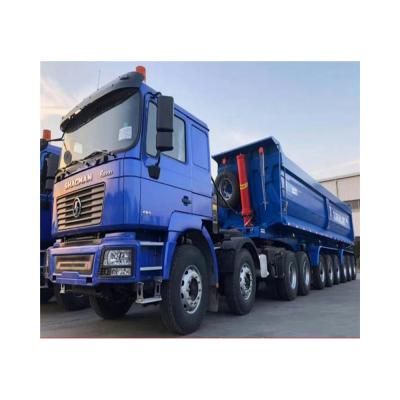 China Good Quality U Type U Type Rear Tipping Bucket Economy Semi Trailer Truck Trailer Retroversion for sale