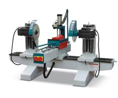 China VERTICAL Woodworking Automatic Double End Cut Saw Trimmer Cut Sawing Machine for sale