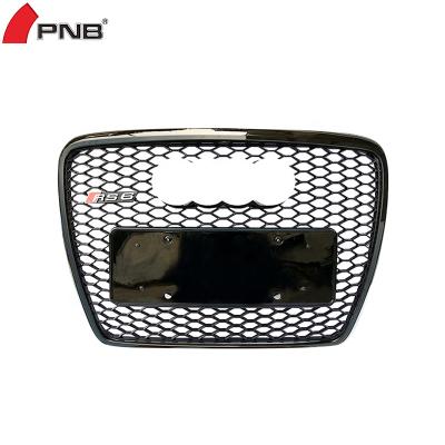 China Front Honeycomb Grill Cover For 2005 Audi A6 c6 s6 rs6 2006 2007 2008 2008 2010 2011 Grill for sale