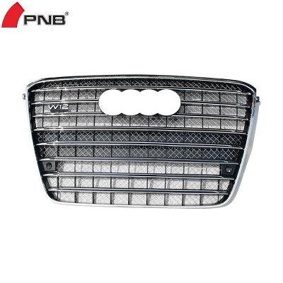 China Upgrade Sport 304 Stainless Steel Grill For Audi A8L Modified Grill W12 2010 Style 2011 2012 2013 2014 2015 2016 2017 2018 for sale