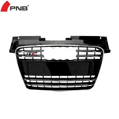 China Upgrade Sport Gray or Black Grill For Audi TT Modified TTS 2008 2009 2010 2011 2012 2013 2014 for sale