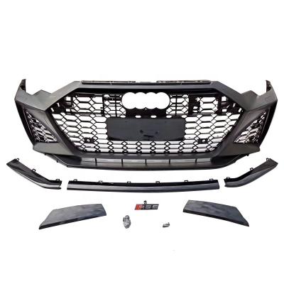 China Plastic RS6 C8 front bodykit for audi a6 s6 c8 2020 2021 upgrade RS bumper A6 S6 RS6 C8 2019 bodykit for sale