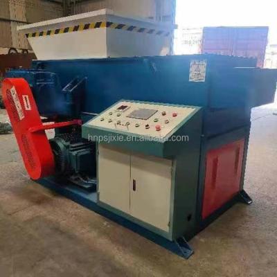 China High Efficiency Waste Plastic Shredding Textile Clothes Plastic Crusher / Single Shaft Plastic Shredder Crusher for sale