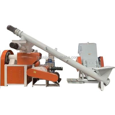 China Building Material Shops Automatic Foam Granulator Machine Plastic Waste Crusher Foam Recycling Machine for sale