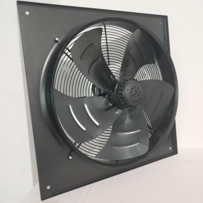 China Hotels AC 220 /230V High Power Black Dish Wall Mounted Exhaust Fan for sale