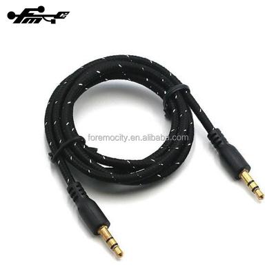 China Telephone Cable Audio Power Car Jack Aux Cable. audio audio aux. cable male 3.5mm for sale