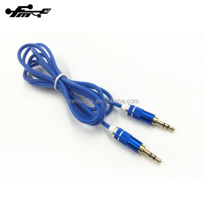 China 3.5mm Telephone Cable Audio Power Car Audio Link Cable for sale