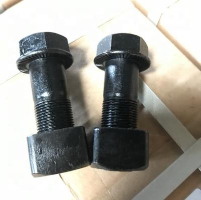 China Excavator Premium Bulldozer PC200 E200B Grade 12.9 M20X1.5X57F Track Shoe Bolt And Nut for sale