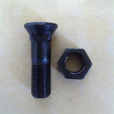 China Excavator Construction Machinery Parts With Part Number 3F5108 UNC-11X2-1/4 Plow Bolt And Nut 5/8