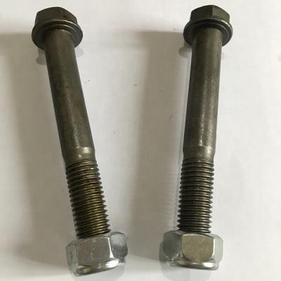 China High quality bucket teeth pin bolt excavator spare parts with nylon nut M18X130 for KOMATSU SK200 M18*130 excavator machine for sale