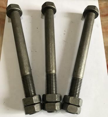 China High Quality M20*220 Bucket Tooth Bolt Excavator Spare Parts With Two Nuts With M20X220 Size for sale