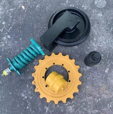 China Crawler Mini Excavator Parts Yanmar17 VIO18 Track Roller Upper Sprocket Track Adjuster Idler Recoil Spring For Yanmar Excavator for sale