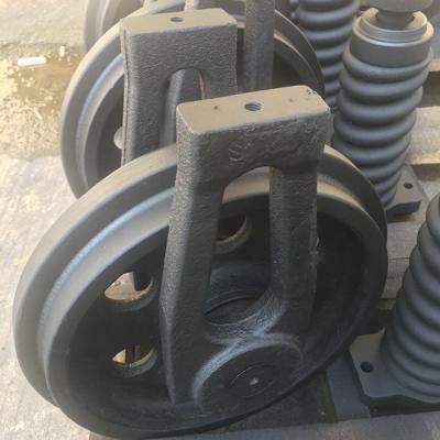 China Crawler Excavator Mini excavator undercarriage spare parts for idler assy SK030 for excavator and bulldozer machinery for sale