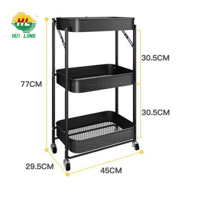 China Sustainable Home Use Kitchen Metal Storage Shelf Racking for sale