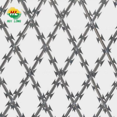 China Steel wire razor tape concertina fence for sale near me for sale