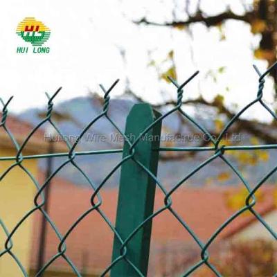 China Plain Weave High Safety Factor Used Chain Link Fence Post Barbed Wire For Sale Factory for sale