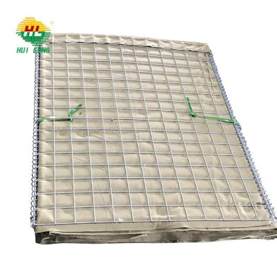 China Hesco Gabion Barriers for a Gun Firing Range for sale