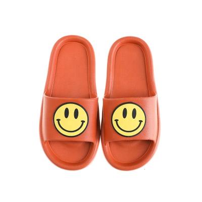 China 2022 New Factory Wholesale Anti-slippery Men for Women's Face Smile Slippers EVA Smile Non-slip Children's Sandals Slippers for sale