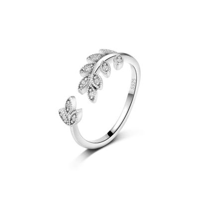 China Open Ring 925 Sterling Silver Ring For Girls unique style environment friendly for sale