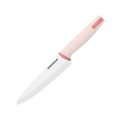 China Ceramic Peeling Knife Fruit Knife 4 inch with PP Handle Custom MIDDIA for sale