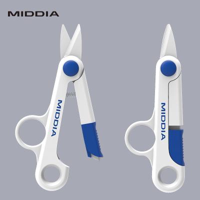 China Zirconia Ceramic Blade Fishing Line Plier Scissors for DIY Grade Fishing Accessory for sale