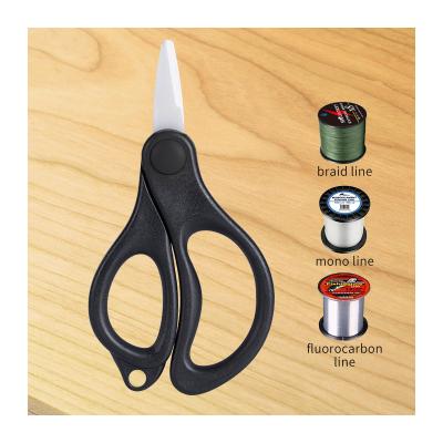 China MIDDIA Grade Industrial Zirconia Ceramics Fishing Scissors for Saltwater Fishing for sale