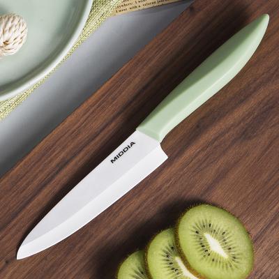 China Non-corrosive MIDDIA 4.5 Inch OEM Kitchen Paring Cutting Utility Knife Ceramic Fruit Knife for sale