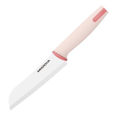 China Ceramic MIDDIA Santoku Japanese Kitchen Knife 5 Inch Chef Knife Zirconia Santoku for sale