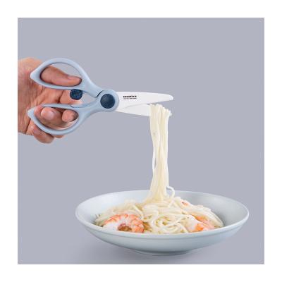 China OEM/ODM MIDDIA Tijeras de cerámica para cocina para acampar, cortar y pescar Tijeras para recortar en venta