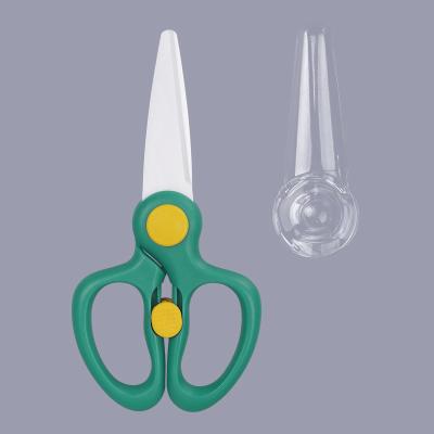 China Cutting Made Easy MIDDIA Baby Kitchen Scissors 2.5 Inch for Safe and Quick Food Prep for sale