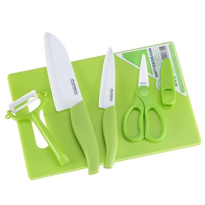 Cina 6 pezzi di ceramica giapponese cucina cucciolo cuoco set con peeler e forbici da Midia in vendita